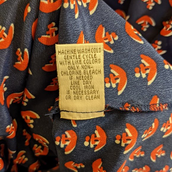 Kenar Sleeveless Navy with Red Anchor Nautical Blouse - Picture 6 of 7